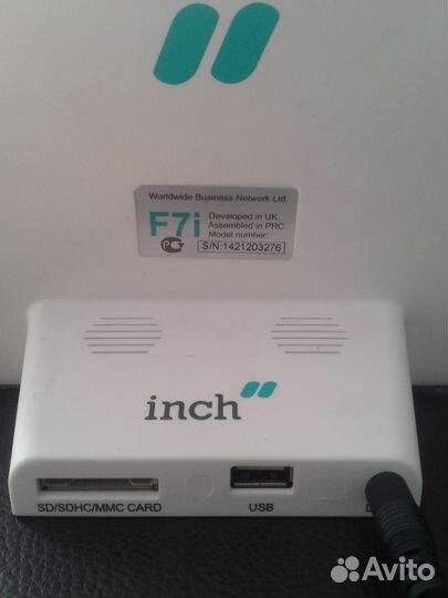 Цифровая фоторамка.usb, sd. Led. Inch f7i