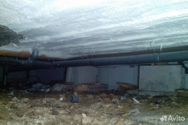 Утепление пенополиуретаном подвала