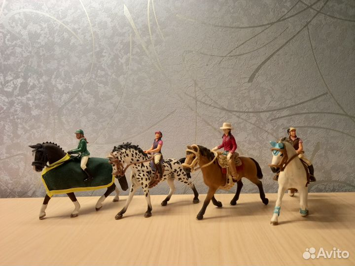 Набор schleich всадница на лошади, верховая езда