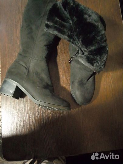 Сапоги женские зимние 37-38,5 размер