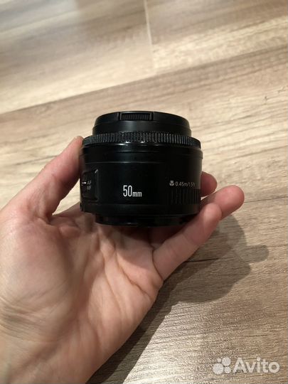 Объектив Canon ef 50mm f 1.8
