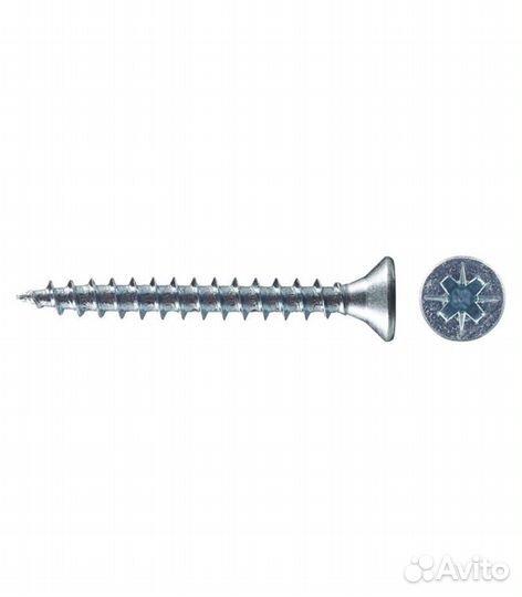 Саморезы универсальные 30x3,5 мм оцинкованные (200