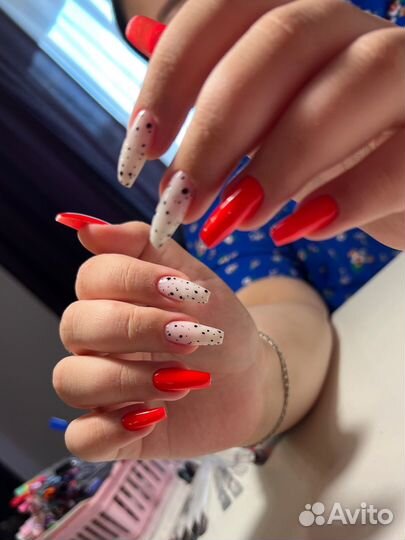 Маникюр, наращивание ногтей, гель лак