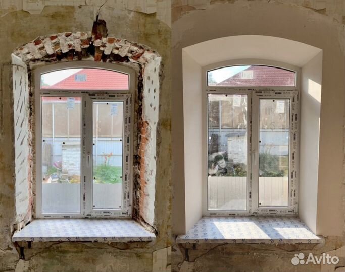 Профессиональный ремонт Откосов оконных и дверных