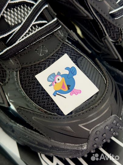 Кроссовки мужские Be right back off white black