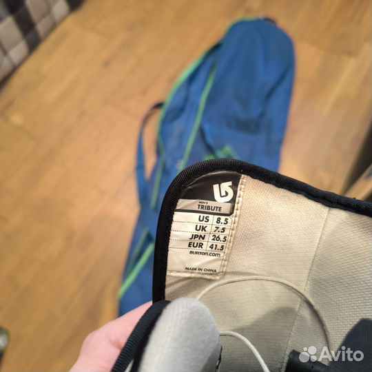 Сноубордические ботинки burton tribute размер 42
