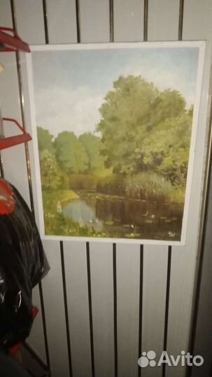 Картина маслом на холсте пейзаж
