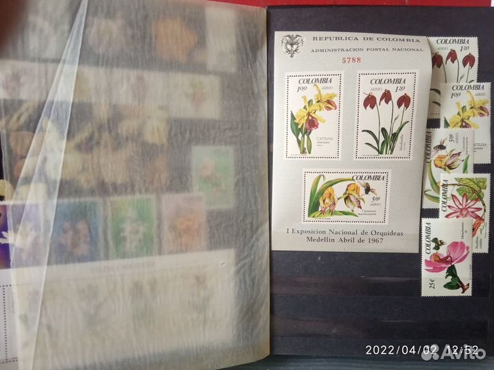 Коллекция марок мира 