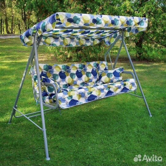 Качели садовые новые