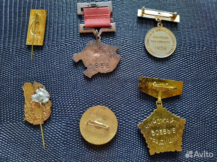 Редкие знаки космос авиация 50е 60е 70е