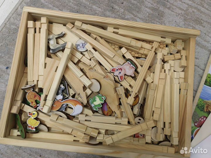 Деревянный конструктор ферма