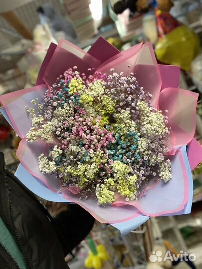 Букет из гипсофилы