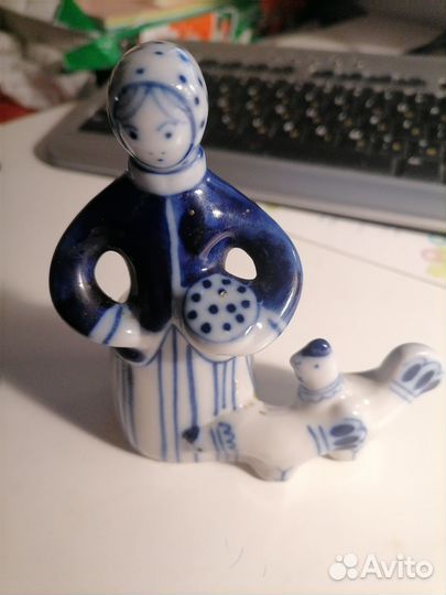 Фарфоровые статуэтки СССР девушка