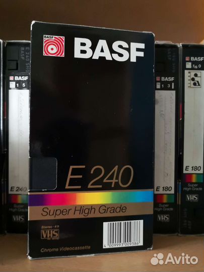 Видеокассеты basf (11 штук)