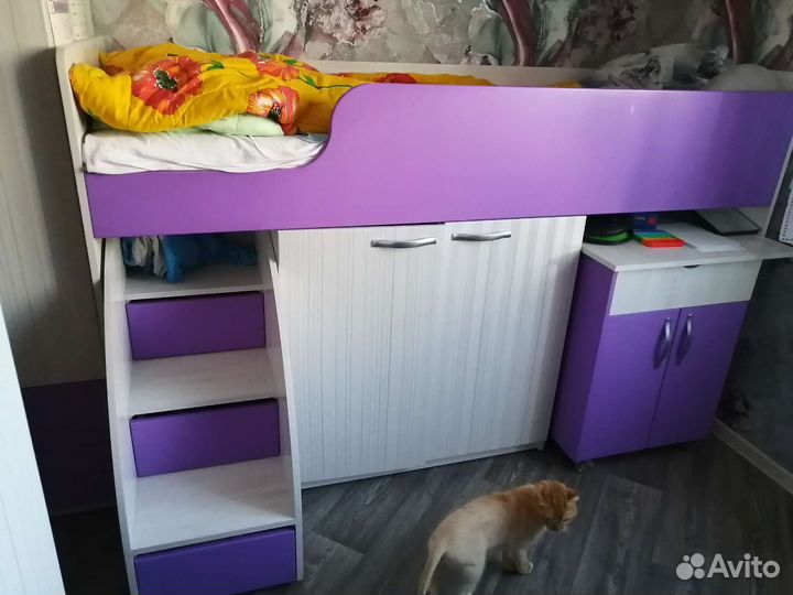 Кровать чердак