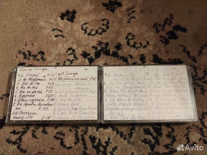 Аудиокассеты с записью