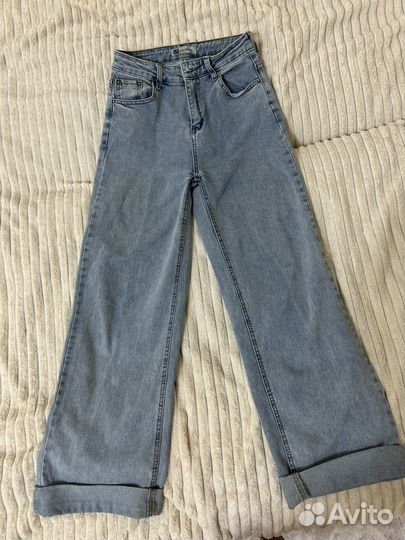 Джинсы трубы