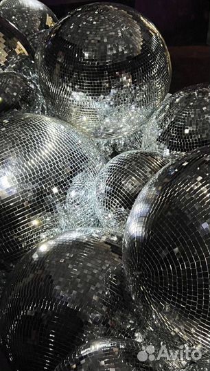 Зеркальные диско шары в аренду