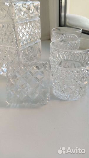 Графин хрустальный богемия