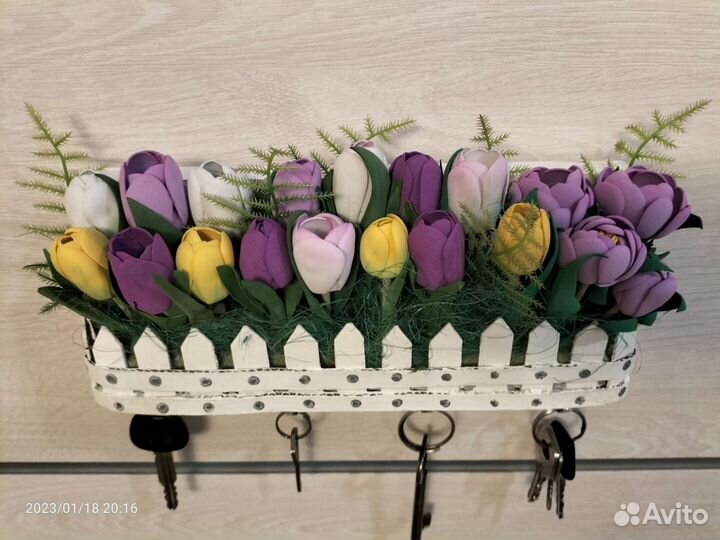 Интерьерная ключница