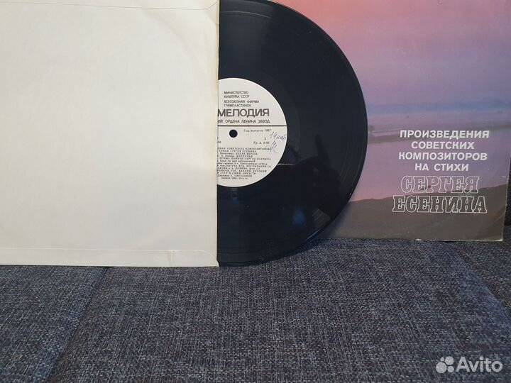 Виниловые пластинки СССР