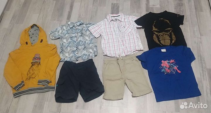 Пакет вещей на мальчика 5-6-7 лет