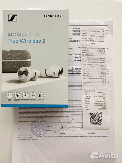 TWS наушники Sennheiser