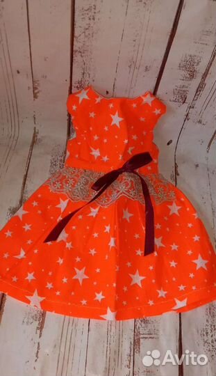 Платье на шарнирную Куклу Паола Рейна 60см