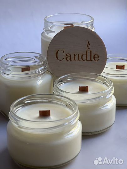 Ароматические свечи ручной работы