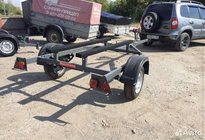 Прицеп Ул 4.9м для лодки (краска)
