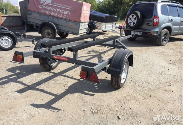 Прицеп Ул 4.9м для лодки (краска)