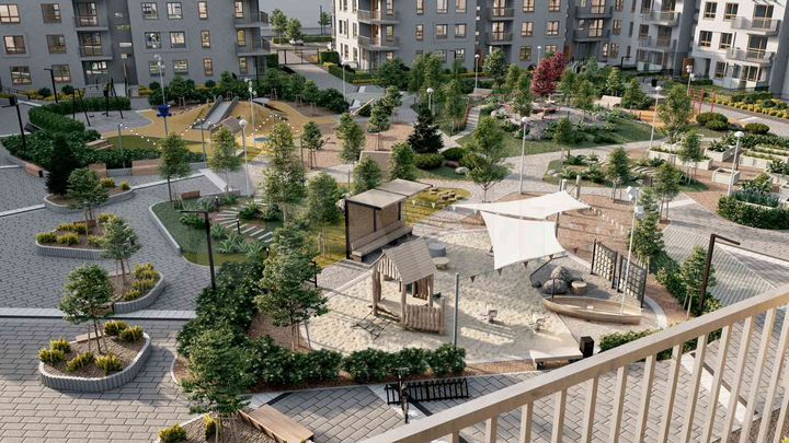 2-к. квартира, 70,7 м², 2/4 эт.