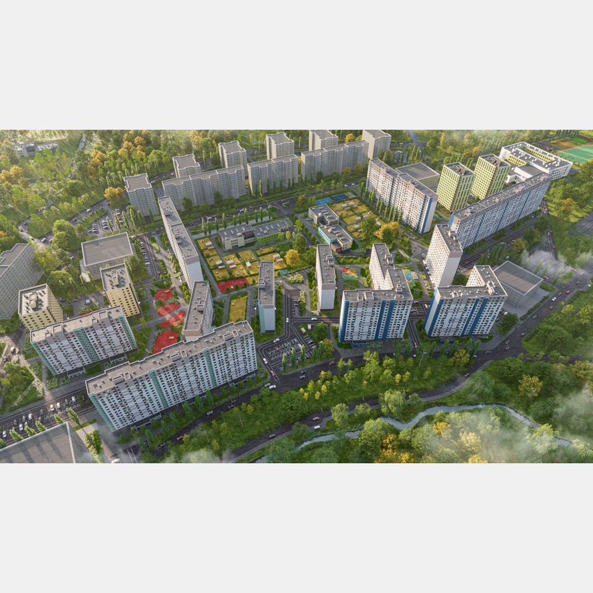 1-к. квартира, 32,3 м², 13/16 эт.