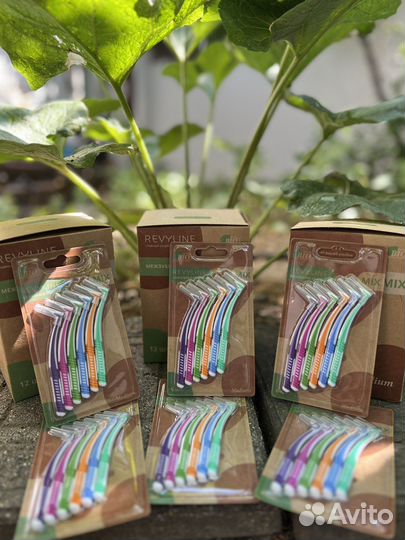 Набор межзубных ершиков, Revyline, MIX 6 штук