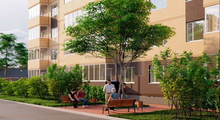 3-к. квартира, 78,5 м², 1/14 эт.