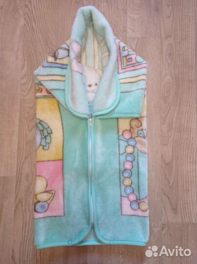 Плед-конверт детский