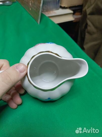 Сахарница и сливочник СССР. Дулево