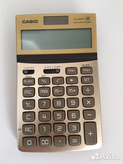 Калькулятор casio