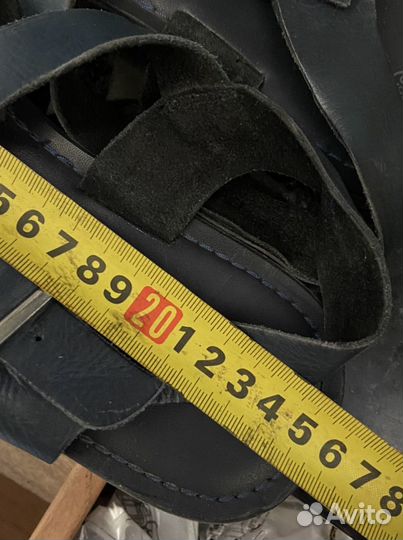 Сандали кожаные