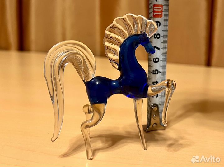 Фигурка стеклянная лошадь