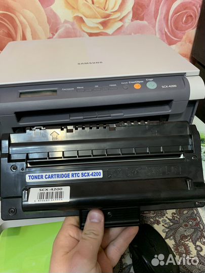 Samsung scx4200 почти новый, мфу под все Windows