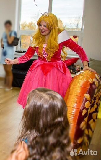 Костюм принцессы взрослый / барби для аниматора