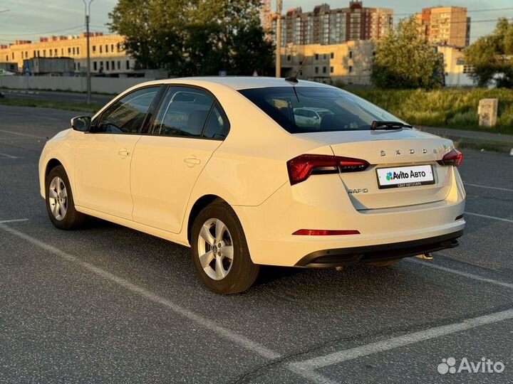 Skoda Rapid 1.6 AT, 2020, 111 300 км