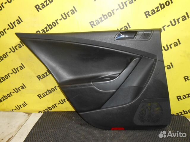 Обшивка задней левой двери Фольцваген Пассат Б6