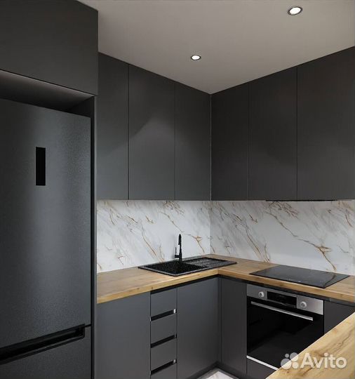 Кухни на заказ. Бесплатный замер и доставка