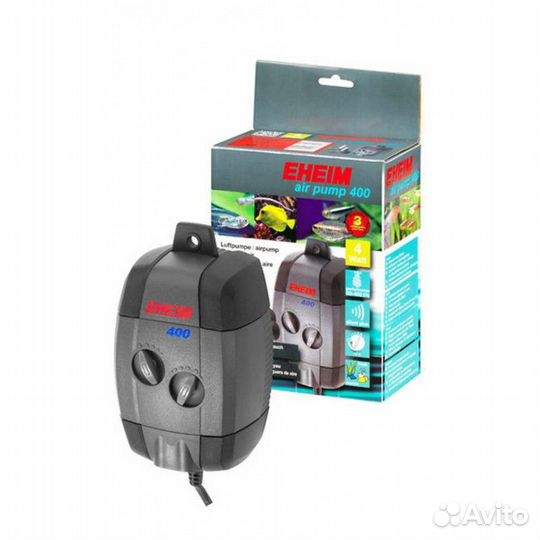 Eheim Air Pump 400 компрессор двухканальный с труб