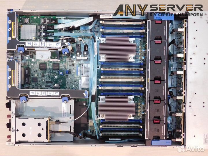 Сервер HP DL380 Gen9 2x E5-2680v4 64Gb P440 24SFF