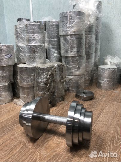 Гантели разборные