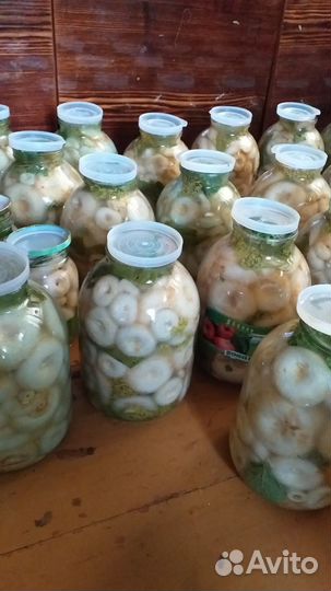 Грибы грузди соленые