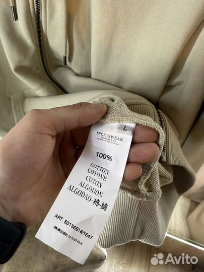 Stone island zip hoodie оригинал
